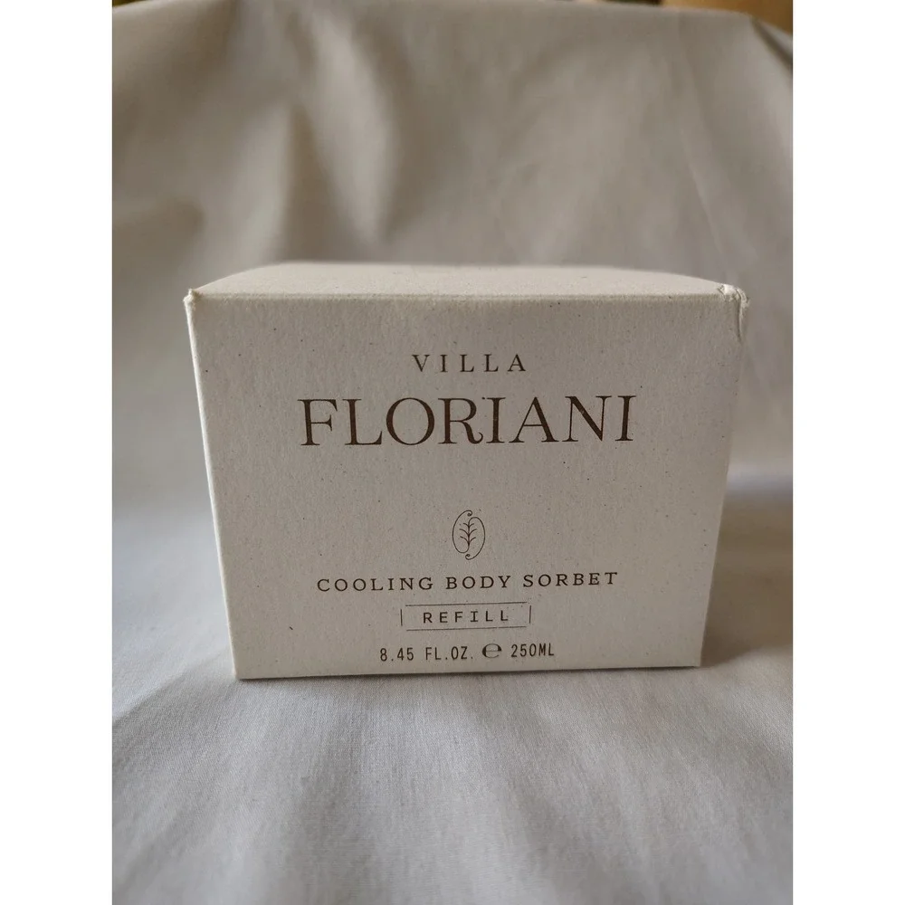 Villa Floriani Cooling Body Sorbet Refill 8.45 oz.  New in Box  Sealed